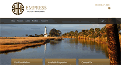 Desktop Screenshot of empressproperty.com